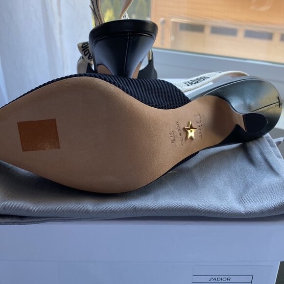 Christian Dior J'Adior Slingback Pump Black - Picture 4 of 10